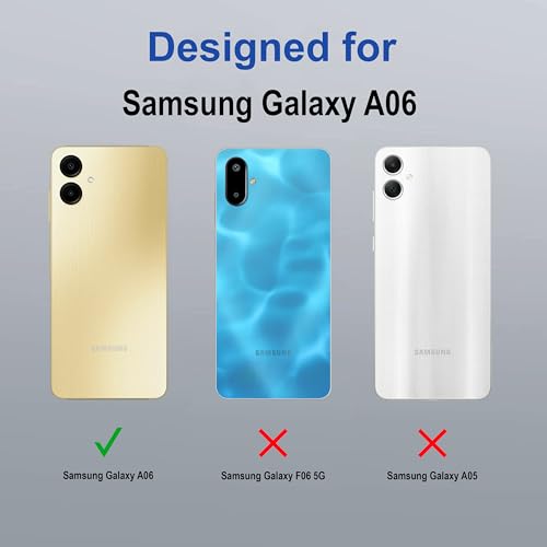 Image of Zapcase Back Case Cover for Samsung Galaxy A06 | Compatible for Samsung Galaxy A06 Back Cover | Scratch-Resistant Back Cover | Clear