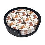 Questo sottobicchiere in pelle è adatto per l'uso in ristoranti, cucine, uffici, ecc.