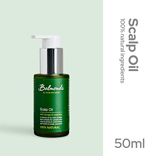 Balmonds Scalp Beard Oil 50ml - Natürliche Behandlung für Kopfhautekzem Psoriasis und seborrhoische Dermatitis… – Bild 3