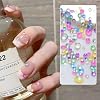 1440Pcs Colorful Rhinestones Nail Charms Mermaid Nail Art Rhinestones 3D Mini Flat Back Cute Nail Gems Nail Diamond Bling Aurora Bubble Beads Nail Jewels for Nail Art Supplies Decorations DIY Crafts #4