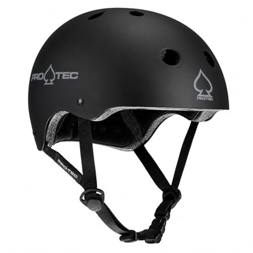 Pro-Tec Classic Safety Certified Skate and Bike Helmet, Large, Matte...