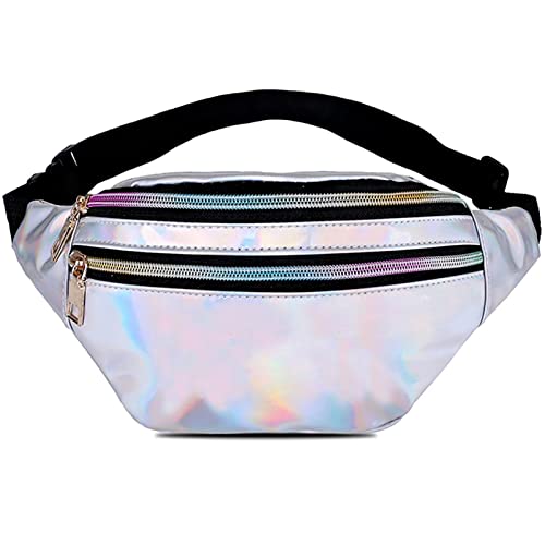 Bauchtasche Gürteltasche Damen Herren Hüfttasche Sport Wasserdicht Stylisch Fanny Pack Nylon Unisex für Outdoor Reise Wandern Reisen Urlaub Cover