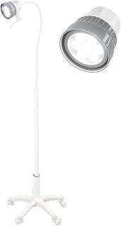 Surgical Examination Light, Medical Exam Lamp LED 360 ° Examination Lamp w/Wrench, 5-Legged Oral Auxiliary Light for Dental Hospitals Gynaecology Surgical Procedures (Ordinary Model)
