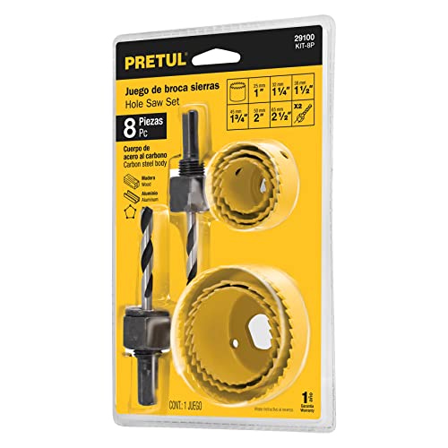 broca circular para metal marca Pretul