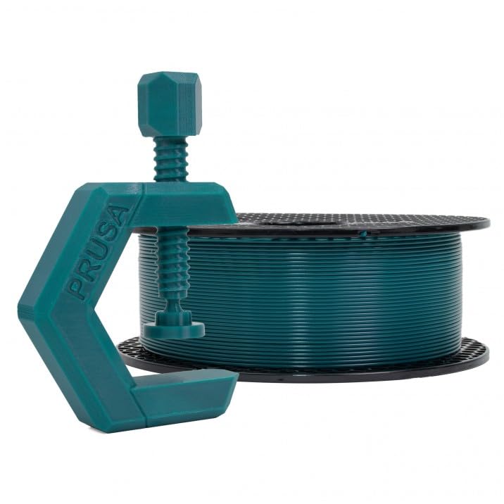 Image of Prusament PETG Ocean Blue 1.75mm 1kg 3D Printer Premium Filament | PETG filament with ±0.02 mm precision, low stringing, strong layer adhesion, and tangle-free printing.