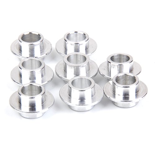 YIJU 8 Peças Bucha de Patim de Patins Espaçador de Rolamento de Patins + Roda de Patins de Patins em