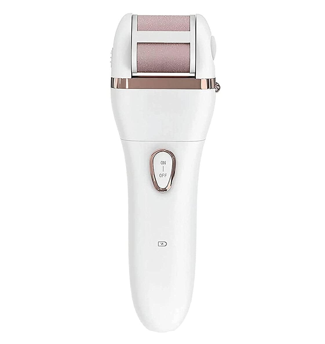 Strumento di rimozione del callo della lima del piede elettrico USB ricaricabile, rimozione della pelle morta del callo Strumenti per pedicure della pelle secca e incrinata dura con 2 testine a rullo