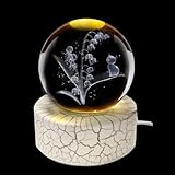 Photo Gallery ornalrist sfera di cristallo da 6 cm con incisione mughetto e gatto Photo Gallery ornalrist sfera di cristallo da 6 cm con incisione mughetto e gatto