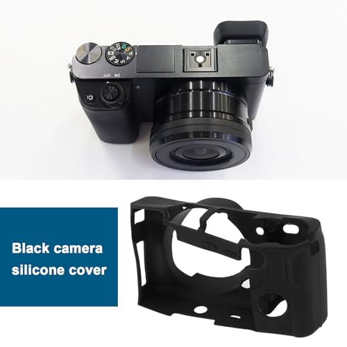 Coque silicone Sony A6000 accessoire boîtier numérique ILCE-6000 noir - 3