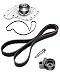 SCITOO Timing Belt Water Pump Gasket Kit Fit 2005-2010 Dodge Magnum Nitro Journey Grand Caravan Chrysler Pacifica Volkswagen Routan 3.5L 4.0L V6 SOHC 24 Valve