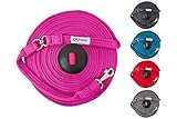 Paris Tack 24' and 34' Premium Soft Grip Cotton Lunge Lines with Removable Swivel Snap and Rubber Stopper