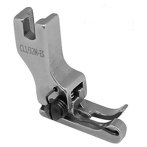 Fbshicung Industrial Sewing Machine Compensating Presser Foot Left Edge Guide Presser Foot with Spring #CL1/32N-ES