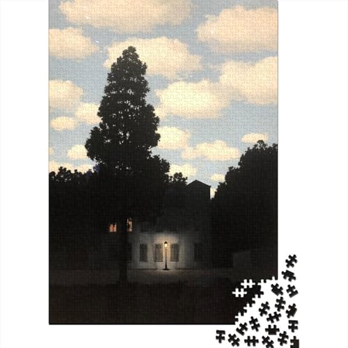René Magritte Rompicapo 1000 Pezzi, Puzzle arte Adulti, Puzzles dipinto Giochi Rilassamento E Intelligence, Per Puzzle Gioco Familiare, Regalo Per Amore E Amico