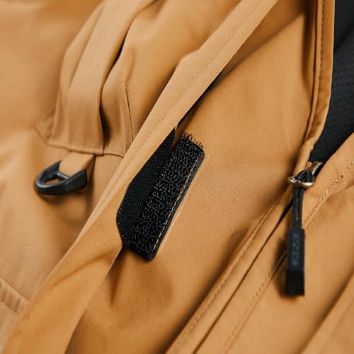 Chaleco de pesca Softshell impermeable Caweadw ligero para ropa de montaña 7