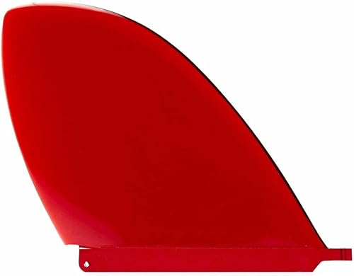Miniatura 2 de DORSAL Aletas de surf de timón para SUP Longboard Surfboard Center D-Fin Rojo 8.5" Policarbonato