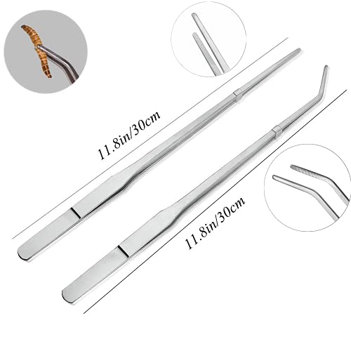 Winmany Reptiel Voeden Pincet Amfibieën Terrarium Reiniging Levert Hagedis Hamsters Egel Schildpad Cricket Voeden Klem - Afbeelding 3