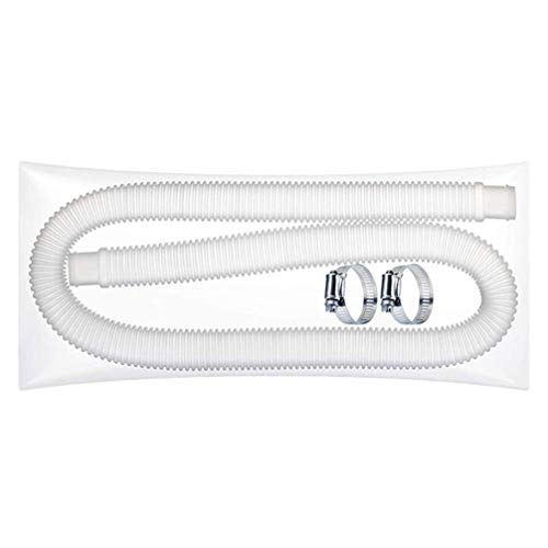 CLISPEED 3 Pcs Mangueira de SubstituiÃ§Ã£o de Piscina Com 8 BraÃ§adeiras de Mangueira de Filtro de T