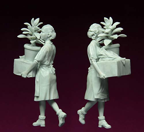 Kit modelo de figura de resina 1/35 sin pintar miniatura 5