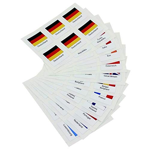 Schaubek FS-830 Drapeaux Autocollants Espagne de qualité supérieure pour philatélistes