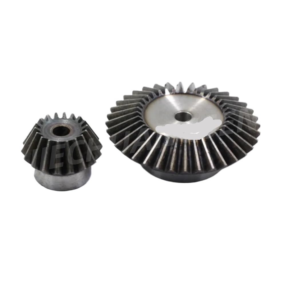 Ingranaggio elicoidale Conico a Spirale 1 Paio 1M /1.5M/2 M 1:1.5/2 Ingranaggio di Trasmissione da 90 Gradi 6/8/10/12/16/18/20mm(Helical 2M 20Tx40T)