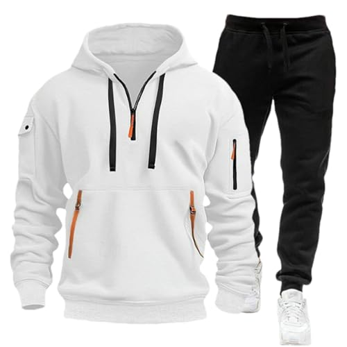 Survêtement à capuche homme ensemble deux pièces pantalon jogging