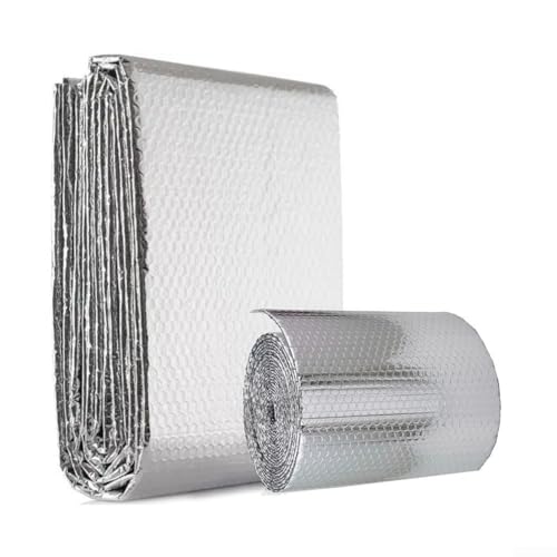 Startbuymore 1Pc Heat Reflective Film Pad For Radiator, Back Foil Heat Reflector, Garden Greenhouse Farming, Increase Plant Growth Save Power, With A 12PCS Sticker Pad - Thumbnail 3