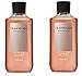 Bath and Body Works, Signature Collection Teakwood 2-in-1 Hair + Body Wash (2 Pack)