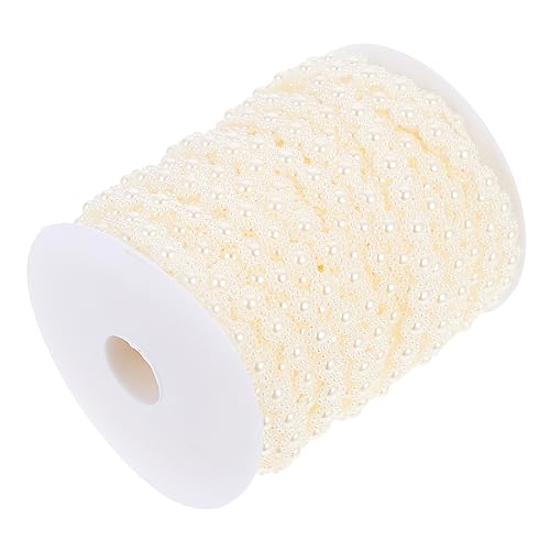 ARTIBETTER Unique Sunflower Beads Chain 10mm Plastic for DIY Jewelry Wedding Dress Craft Projects