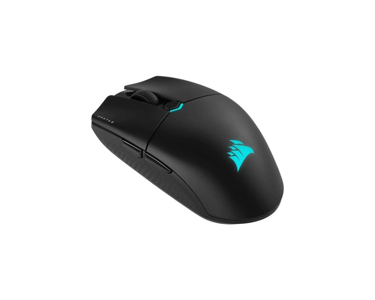 Corsair KATAR Elite bezprzewodowa ultralekka mysz do gier FPS - 26 000 DPI - Symetryczny kształt - Bateria do 110 godzin - kompatybilna z iCUE - PC, PS5, PS4, Xbox - czarna