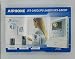 Aiphone JFS-2AEDF Audio/Video Intercom System with Flush-Mount Door Station with Stainless Steel Faceplate for Single Door, Accepts an Additional Door Station and Up to Two Sub-Master Stations