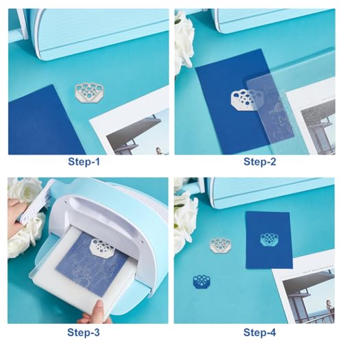 BENECREAT Photo Corner Metal Die Cuts for Card Making Book Corner Carbon Steel Stencil Embossing Metal Templates for DIY Scrapbooking Photo Album - Image 3