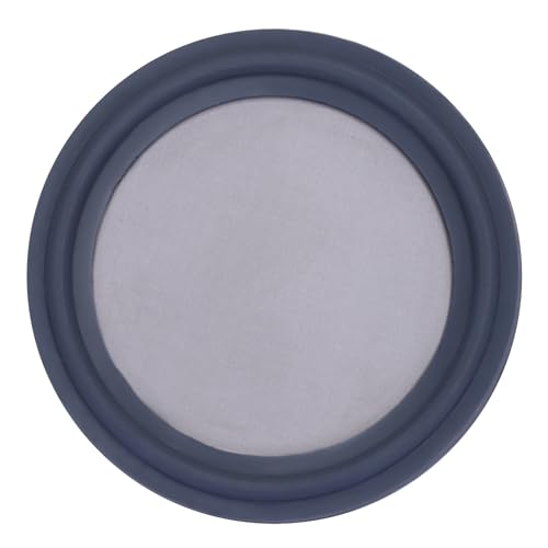 Image of DERNORD 1.5 inch FKM Sanitary Gasket w /Stainless Screen - Tri Clamp Clover (2000 Mesh)