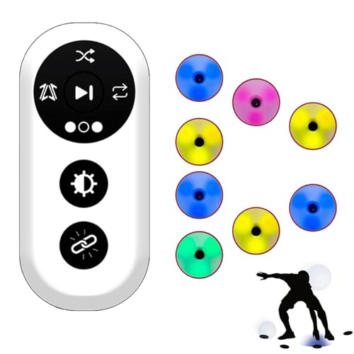 Lampe d'agilité sportive et télécommande 4 modes d'éclairage - 2