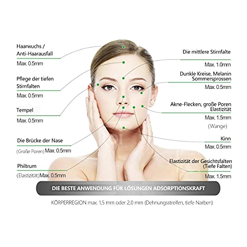 Elektrische Dermapen Koi Beauty Professionele microneedling voor thuis 0,25-2,0 mm Verstelbaar - 5 snelheidsniveaus… - Afbeelding 7