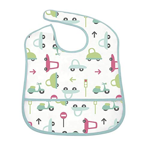 Olmitos Cars Peva Bavoir en vinyle Cover