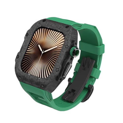 Kit Modification de Bracelet Montre Carbone Apple Watch 44mm 45mm