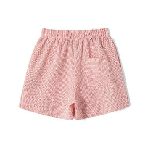 Image of Pivanzore Y2k Plaid Shorts for Women Casual Elastic Waist Aesthetic Lounge Bottom Baggy Pajama Shorts Boxers Sleepwear
