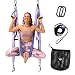 YOGABODY Yoga Trapeze [official] - Yoga Swing/Sling/Inversion Tool, Purple with Free DVD