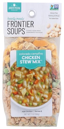 Frontier Soups Hearty Meal Soups Colorado Campfire Chicken Stew Mix,