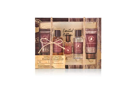 Distillery Series Cologne Gift Set, Alabama Moonshine & Kentucky Bourbon, 5 Pieces