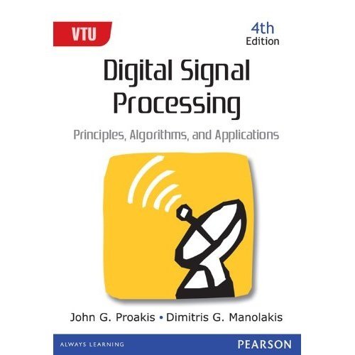 Digital Signal Processing VTU John G. Proakis Amazon.in Books