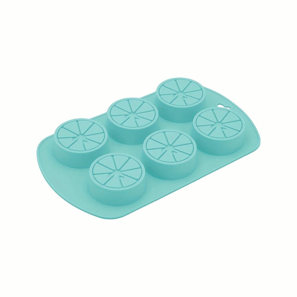 Genérico Molde de Silicona para Cubitos de Hielo, para el hogar y la Cocina, 6 moldes para Cubitos de Hielo, Ideales para postres, Galletas de Chocolate y repostería (Seis Piezas).