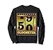 Funny Oldometer 49-50 Kilometerzähler Geburtstag 50 Jahre alt Sweatshirt