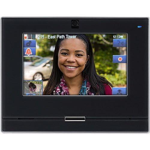 Image of IX-MV7-B IP SIP Compatible IP Video Master Station 7 inch Touchscreen and Hands-Free, Includes Desk Stand, Black