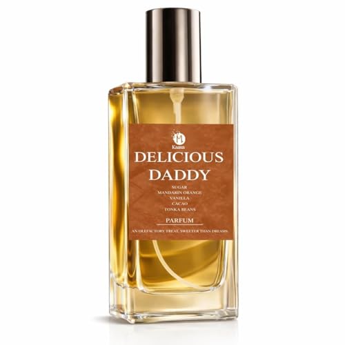 Image of Delicious Daddy Eau de Parfum - Sweet & Sultry Fragrance with Red Berries, Mandarin, Vanilla, and Tonka Beans - Long-Lasting Luxury Scent (PACK OF 1)
