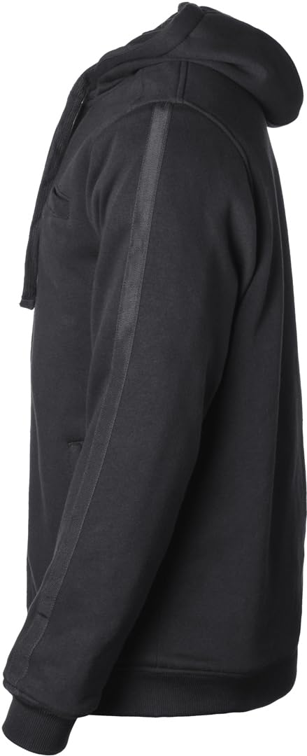 GMS Cruz Motorrad Zip Hoodie, schwarz, L