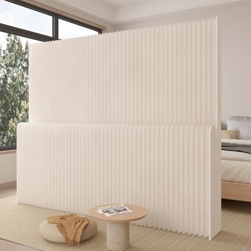 ペーパーパーテーション ポータブル 目隠し 間仕切り ローパーテーション ペーパー屏風 ルーム仕切り 折りたたみ式 頑丈 倒れにくい キッチン 部屋 和室 玄関 オフィス 事務所 飲食店 組立不要 インテリア 持ち運び可能 コンパクト 手軽 ナチュラル 手