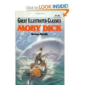 Moby Dick (Great Illustrated Classics) B00996BLMM Book Cover