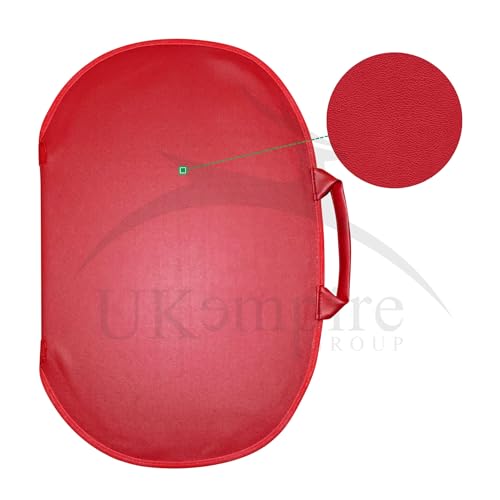 Premium Masonic Chain Collar Case Red Leather (Improved Design), Freemason Carrying Bag4