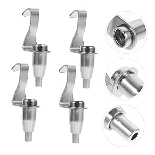 Image of 12pcs Picture Rail Hooks Wire Rope Hooks Picture Display Picture Hangers Heavy Duty Picture Hanging System